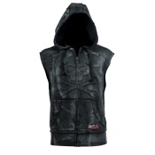 Moška pánska WORNSTAR - Black Skull - SMOKE WASH - WSHZ-BLKSKL- 4