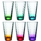 SET STAKLENIH CAŠA 6 delova
