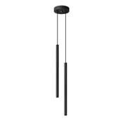 Sollux SL.1304 - Luster na sajli PASTELO, 2xG9/8W/230V, crne boje