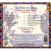 ALFONSOxEL SABIO/CANTIGAS DE SANTA MARIA STRELA DO DIA/SAVALL