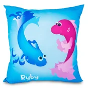 Darymex Otroška blazina 40x40 z zodiakalnim znakom vašega otroka - ribami