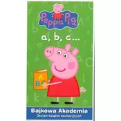 BAJKOWA AKADEMIA ABC ŚWINKA PEPPA ZESTAW KSIĄŻEK EDUKACYJNYCH