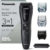 Panasonic Panasonic ER-GB62-H503 - Brivnik za brado, lase in telo (moški)