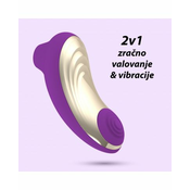Klitoralni stimulator Crushious Supernova vijoličen