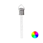 Aigostar - LED RGB solarno svetlo LED/0,006W/1,2V hrom IP44