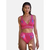 love & roses Bikini hlačke modra/svetlo modra/breskev/roza