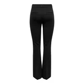 ONLY Hlače iz tkanine Peach 15298660 Črna Flared Fit