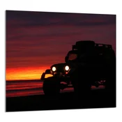 shumee STEKLENA PLOŠČA ZA KUHINJO 65x60 Auto