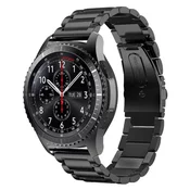 BStrap Stainless Steel pašček za Huawei Watch GT/GT2 46mm, black