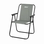 DEDRA-EXIM Zložljivo kampiranje in plažno stoječe stol DEDRA N1028-2, 52x58x72cm, sivo