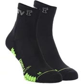 Tekaške nogavice Inov-8 Trailfly Sock Mid - black/green