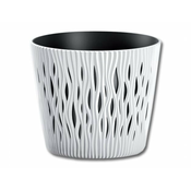 Prosperplast Prevleka za cvetlični lonec SANDY 2v1 plastična mat d26x22cm