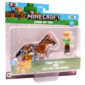 Minecraft figura sa navlačivom životinjom s2