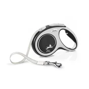 Flex Pas i Leash Comfort M 5m črn