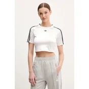 Kratka majica adidas Originals Teamgeist ženska, bela barva, JD0269
