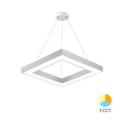 Braytron LED visilica BRY-BLADE-PD-KVADRATNA-BELA-36W-3U1
