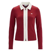 ELLESSE Jopa na zadrgo Clarenza kremna/živo rdeča