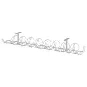 SIGNUM Horizontalni držac kabla, srebrna, 70 cm