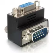 adapter VGA M - VGA Ž kotni 90° Delock