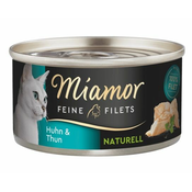 Miamor Feine Filets Naturell piščanec & tuna 80 g