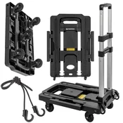 shumee Zložljiv transportni voziček s platformo 140 kg