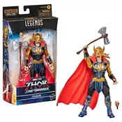 HASBRO Marvel Hasbro Legends Thor: Love and Thunder Thor akcijska figura 15-cm zbirateljska igrača, 3 dodatki, večbarvna, F1045, (20839587)