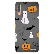 Silikonski prozorni ovitek za Samsung Galaxy A70 A705F - Spooky crew