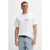 Calvin Klein Majica LV04RD822G Bela Regular Fit