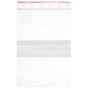 Vrečka ZIP z NAPISNIM POLJEM 160x220mm