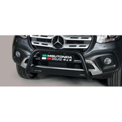 Misutonida Bull Bar O63mm inox crni za Mercedes X Class 2017 s EU certifikatom