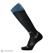 Ženske nogavice UYN RUN COMPRESSION ONE, črna/turkizna (39/40)