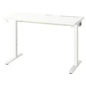 MITTZON Radni sto, bela, 120x60 cm