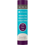 Silhouette Matte Removable Vinyl - 22,9 cm x 3 m - Purple