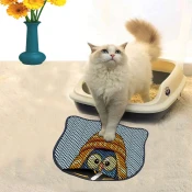 Aberto Design Prostorika za toalet za macke Kdkafa0080, 40 x 50 cm, Šarena