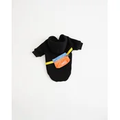 Paws & Whiskers Odelo za pse City Walk Hoodie, Crno