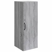 Vidaxl omara za steno Siva Sonoma 33 x 34,5 x 90 cm Inženirski les