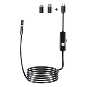 INF AN112 Kamera za pregled cevi z 8 LED diodami in fleksibilnim kablom 5 m, (5000137284)