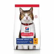 Hills hrana za mačke Science Plan Feline Mature Adult 7+ Chicken, 10 kg