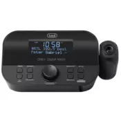 Trevi RC 85D8 DAB Digitalna budilica Crno