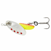 Savage Gear Sticklebait Spinners Silver Red Yellow, velikost 2, 5.8 g