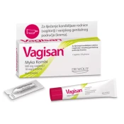 Vagisan Myko Kombi 500 mg vagitorij i 10 mg/g krema