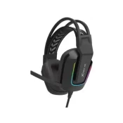 XTRIKE Gejming slušalice sa mikrofonom GH712, RGB osvetljnje, 3.5 mm, Crne