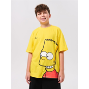 Sinsay - Pamucna majica sa printom The Simpson - žuto