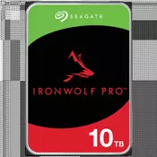 SEAGATE HDD Ironwolf pro NAS (3.510TBSATArmp 7200) ( ST10000NT001 )