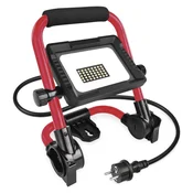 LED reflektor ELION 20W, rdeča-črn, IP65, 3000 lm, nevtralna bela