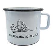 Lonček beli 0,37l Najboljša učiteljica
