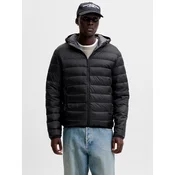 JACK & JONES Prehodna jakna JJEBERG črna