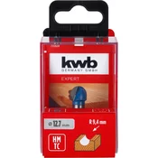 KWB - HM glodalo 12.7 polukružni žleb | SB, za glodalicu, drvo/plastika - (49755820)