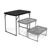 Kampa Grate Medium zložljiva mrežna miza za kampiranje, 80 x 60 x 70 cm