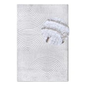 Bela preproga 200x280 cm Panglao New York White – Elle Decoration